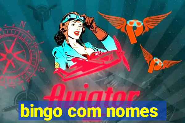 bingo com nomes